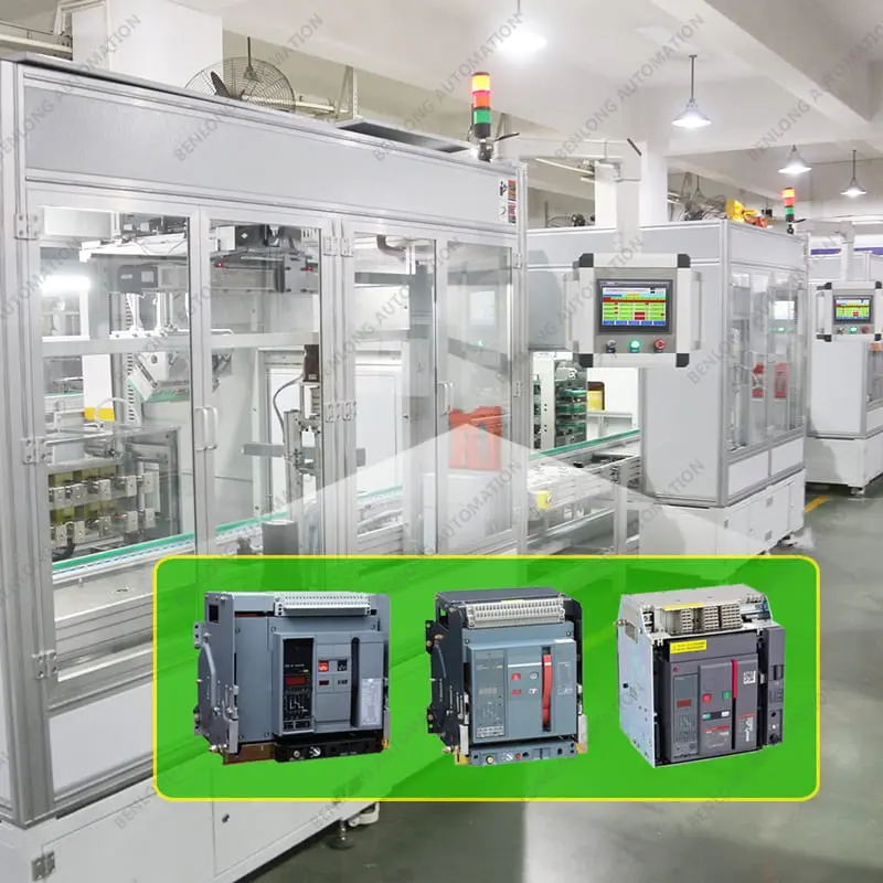 ACB Automated Assembly and Testing Flexible Production Line